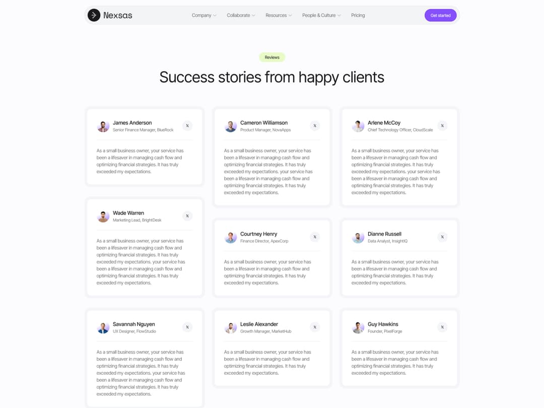 Testimonial - Style 01